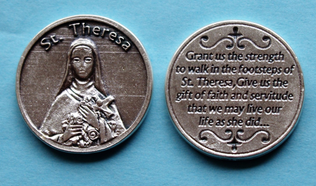St. Therese of Lisieux Pocket Coin